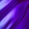 3d render, abstract violet blue silk wavy background, iridescent texture, ripples. Modern fashion textile, trendy design