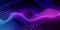 3d render,abstract wave technology background with colorful light . colorful fantastic background with curvy shape glowing