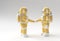 3d Render Astronaut Hand Shake Gesture 3d illustration Design