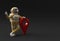 3d Render Astronaut with Map Pointer 3d illustration Design