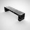 3d render bench Betonbank-Bituma-83 Marble Black Basic