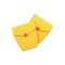 3D Render Chinese Money Envelopes Icon In Yellow