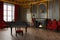 3d render of a classic room with grand piano