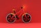 3D Render Concept of Modern Cycling  3D art design illustration