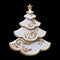 3d render, digital illustration, decorated Christmas tree