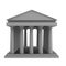 3d render of doric temple