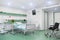 3d render - empty hospital room