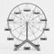 3D Render of Ferris Wheel