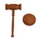 3d render of gavel