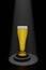 3d render glass of beer