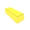 3d render of gold bar on white bachground