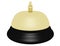 3d Render of a Gold Hotel Bell