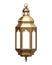 3d render, golden lantern, magical lamp, tribal arabic decoration, arabesque design, Ramadan Kareem, isolated object`