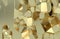 3d render, golden modern shattered wall texture, random clusters digital illustration, abstract geometric background