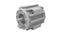 3D render - grey electric motor