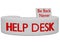 3d Render of a Help Desk