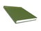 3D render illustration of generic green book