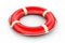 3d render of life preserver lifebuoy ring