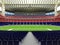 3D render of modern American football super bowl lookalike stadium - 3d render