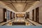 3d render of modern hotel lobby