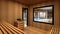 3d render of modern spa sauna