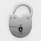 3D Render of Padlock