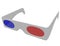 3d Render of a Pair of 3d Glasses