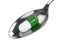 3D render of placebo pill on spoon over white