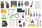 3d render of stationery tools