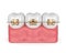3d render of teeth with golden orthodontic braces