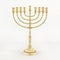 3D render of a traditional Hanukkah Menorah