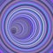 3d render tunnel vortex in multiple purple striped color