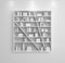 3d rendered bookshelves