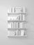 3d rendered bookshelves