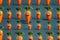 3D Rendered Character of a Single Cute Carrot Displaying a Range of Emotions Set Against a Solid Color Background