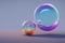 3D Rendered Cute Bubbles