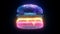 3d rendered illustration of The Burger Hud Hologram