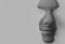 3D Rendered Illustration of a Human Face Design