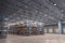 3D rendered illustration of interior of distribution warehouse