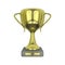 3D rendered isolated Gold Trophy Cup