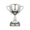 3D rendered isolated Silver Trophy Cup