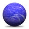 3D rendered marble ball with drop shadow