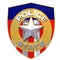 3d rendered police state badge