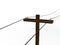 3d Rendered Power Pole