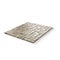 3D rendered stone floor tile on a white background, with a subtle textured pattern