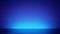 3d rendering, abstract blue background water horizon