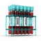 3D rendering of anti doping blood test tubes