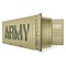 3D rendering army container