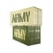 3D rendering army containers