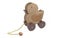 3d rendering baby toy stroller